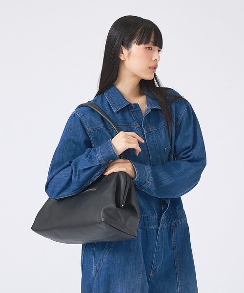 ABAHOUSE / アバハウス ボストンバッグ | 【YArKA/ヤーカ】 real leather long frame soft | 詳細1