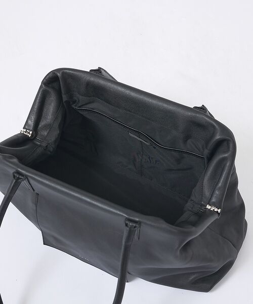 ABAHOUSE / アバハウス ボストンバッグ | 【YArKA/ヤーカ】 real leather long frame soft | 詳細16