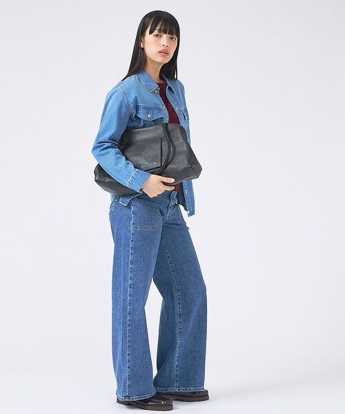 ABAHOUSE / アバハウス ボストンバッグ | 【YArKA/ヤーカ】 real leather long frame soft | 詳細6