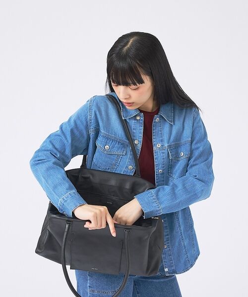 ABAHOUSE / アバハウス ボストンバッグ | 【YArKA/ヤーカ】 real leather long frame soft | 詳細8
