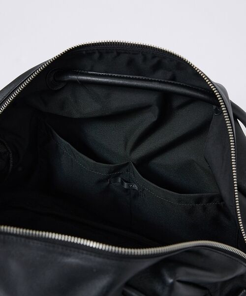 ABAHOUSE / アバハウス ボストンバッグ | 【YArKA/ヤーカ】real leather sharp & soft mix | 詳細13