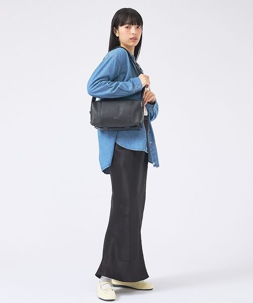 ABAHOUSE / アバハウス ショルダーバッグ | 【YArKA/ヤーカ】real leather rectangle style | 詳細2