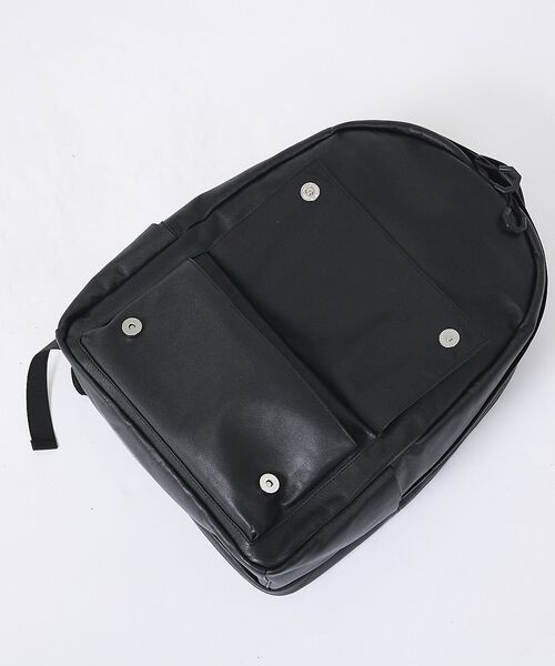 ABAHOUSE / アバハウス リュック・バックパック | 【YArKA/ヤーカ】real leather flap pocket roun | 詳細15