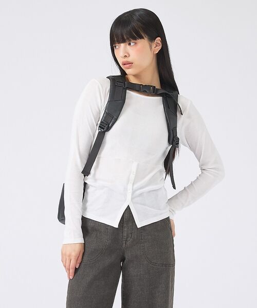 ABAHOUSE / アバハウス リュック・バックパック | 【YArKA/ヤーカ】real leather flap pocket roun | 詳細4
