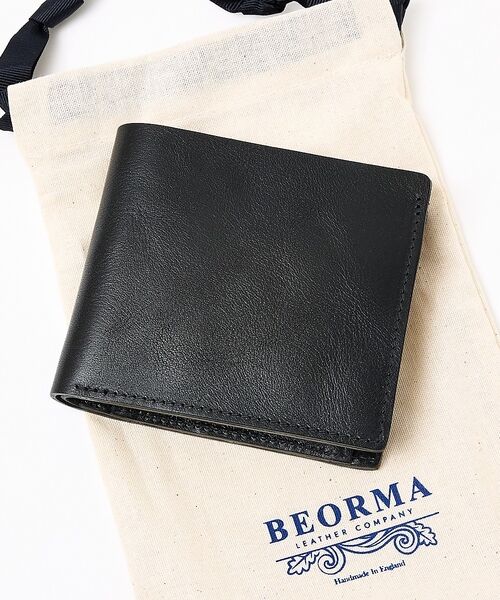 ABAHOUSE / アバハウス 財布・コインケース・マネークリップ | 【BEORMA/ベオーマ】二つ折りウォレット/財布 S0100【予約】（ブラック）
