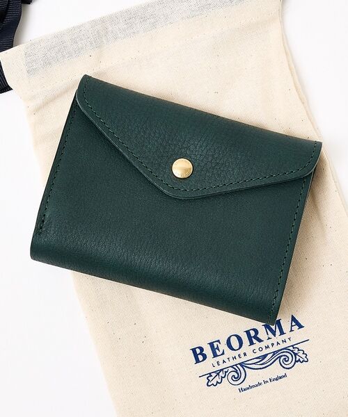 ABAHOUSE / アバハウス 財布・コインケース・マネークリップ | 【BEORMA/ベオーマ】三つ折りウォレット/ 財布 S0002【予約】（グリーン）