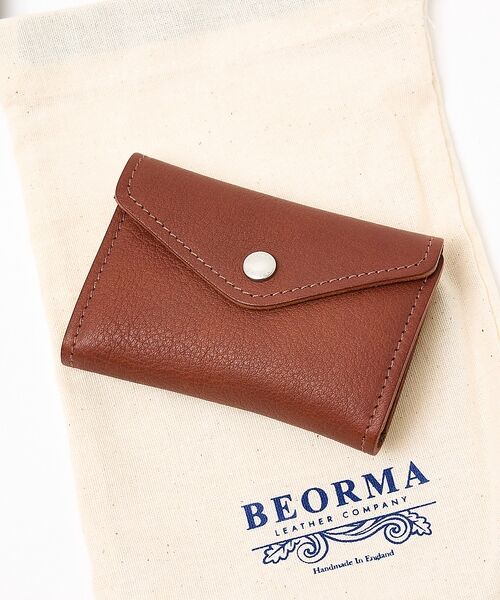 ABAHOUSE / アバハウス キーケース | 【BEORMA/ベオーマ】三つ折りキーケース/財布  S0123【予約】（ブラウン）