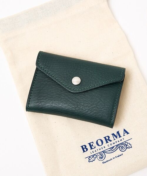 ABAHOUSE / アバハウス キーケース | 【BEORMA/ベオーマ】三つ折りキーケース/財布  S0123【予約】（グリーン）