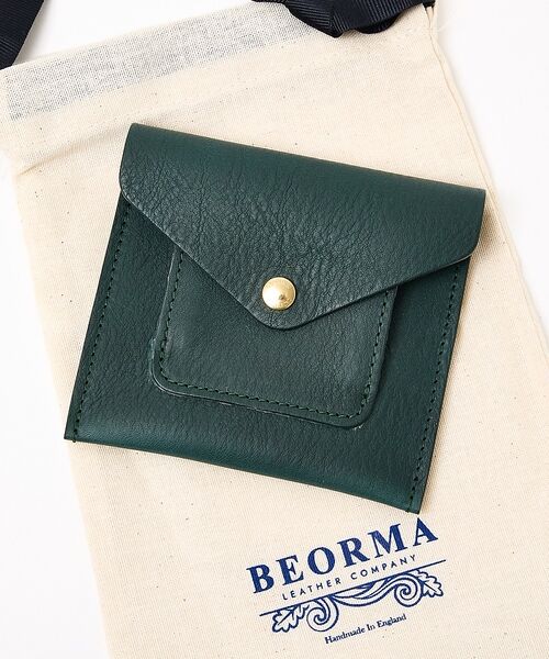 ABAHOUSE / アバハウス 財布・コインケース・マネークリップ | 【BEORMA/ベオーマ】ミニポーチ型ウォレット / 財布 S0092【予約】（グリーン）