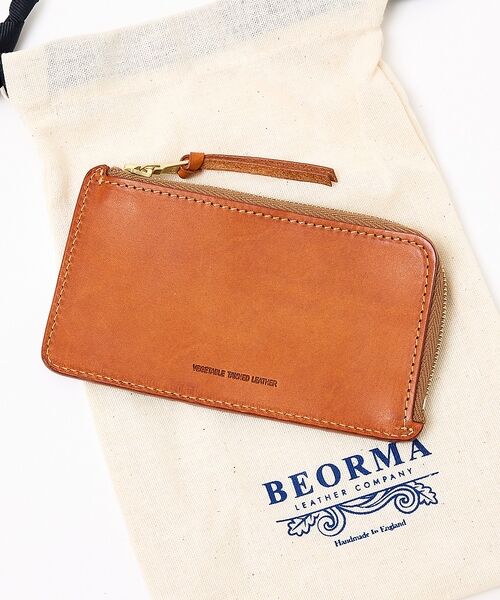 ABAHOUSE / アバハウス 財布・コインケース・マネークリップ | 【BEORMA/ベオーマ】フラグメントケース/財布S0086【予約】（キャメル）