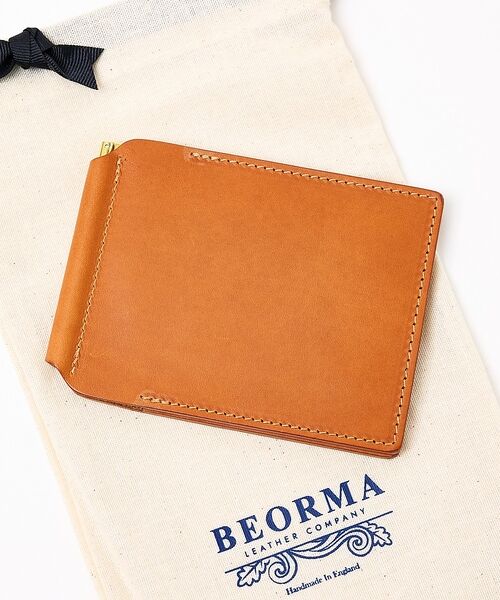 ABAHOUSE / アバハウス 財布・コインケース・マネークリップ | 【BEORMA/ベオーマ】マネークリップウォレット/財布S0087【予約】（キャメル）
