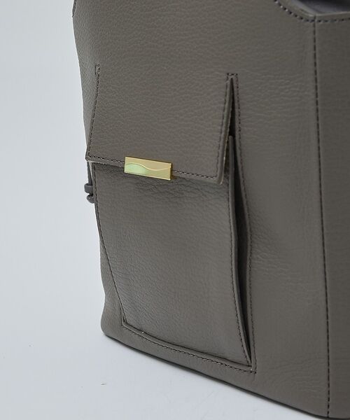 ABAHOUSE / アバハウス メッセンジャーバッグ・ウエストポーチ | 【UNISEX】NATURAL SHRINK LEATHER - 2WAY BO | 詳細4