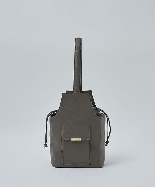 ABAHOUSE / アバハウス メッセンジャーバッグ・ウエストポーチ | 【UNISEX】NATURAL SHRINK LEATHER - 2WAY BO（グレージュ）
