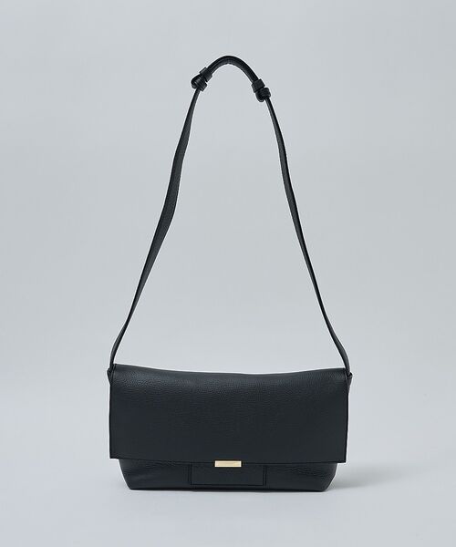 ABAHOUSE / アバハウス ショルダーバッグ | 【UNISEX】NATURAL SHRINK LEATHER - SHOULDE | 詳細8