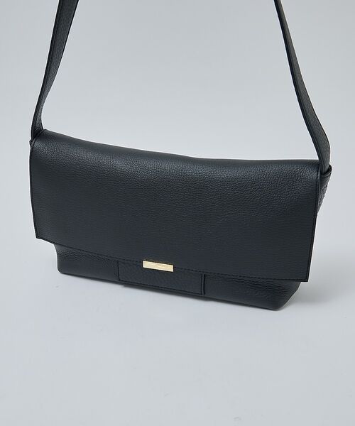 ABAHOUSE / アバハウス ショルダーバッグ | 【UNISEX】NATURAL SHRINK LEATHER - SHOULDE | 詳細11