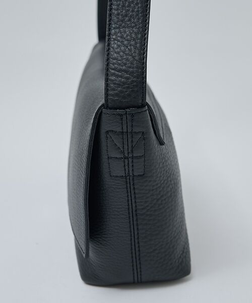 ABAHOUSE / アバハウス ショルダーバッグ | 【UNISEX】NATURAL SHRINK LEATHER - SHOULDE | 詳細12