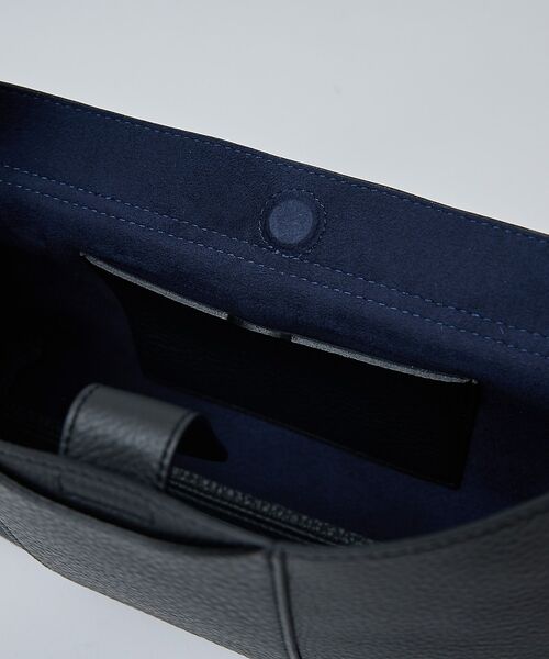 ABAHOUSE / アバハウス ショルダーバッグ | 【UNISEX】NATURAL SHRINK LEATHER - SHOULDE | 詳細14