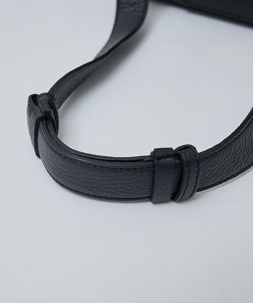 ABAHOUSE / アバハウス ショルダーバッグ | 【UNISEX】NATURAL SHRINK LEATHER - SHOULDE | 詳細15