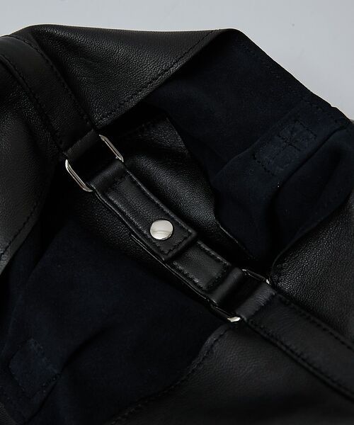 ABAHOUSE / アバハウス ハンドバッグ | 【UNISEX】UNCONSTRUCTED SHEEP ONE HAND BAG | 詳細8
