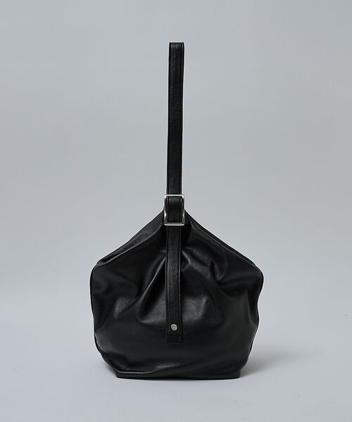 ABAHOUSE / アバハウス ハンドバッグ | 【UNISEX】UNCONSTRUCTED SHEEP ONE HAND BAG（ブラック）