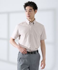 ABAHOUSE / アバハウス シャツ・ブラウス | 【WEB限定】シルキー マイクロカノコ ボタンダウン 半袖シャツ
