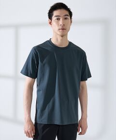 ABAHOUSE / アバハウス Tシャツ | 【SMART CLOSET】シルケット天竺 クルーネック 半袖Tシャツ / 接触
