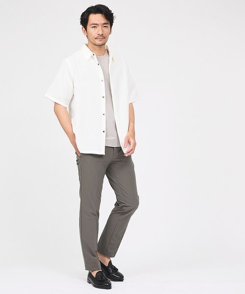 ABAHOUSE / アバハウス Tシャツ | 【SMART CLOSET】シルケット天竺 クルーネック 半袖Tシャツ / 接触 | 詳細12