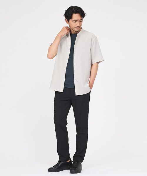 ABAHOUSE / アバハウス Tシャツ | 【SMART CLOSET】シルケット天竺 クルーネック 半袖Tシャツ / 接触 | 詳細16