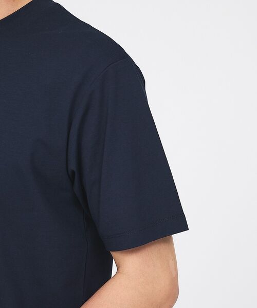 ABAHOUSE / アバハウス Tシャツ | 【SMART CLOSET】シルケット天竺 クルーネック 半袖Tシャツ / 接触 | 詳細22