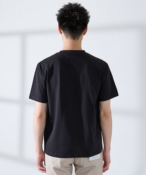 ABAHOUSE / アバハウス Tシャツ | 【SMART CLOSET】シルケット天竺 クルーネック 半袖Tシャツ / 接触 | 詳細18