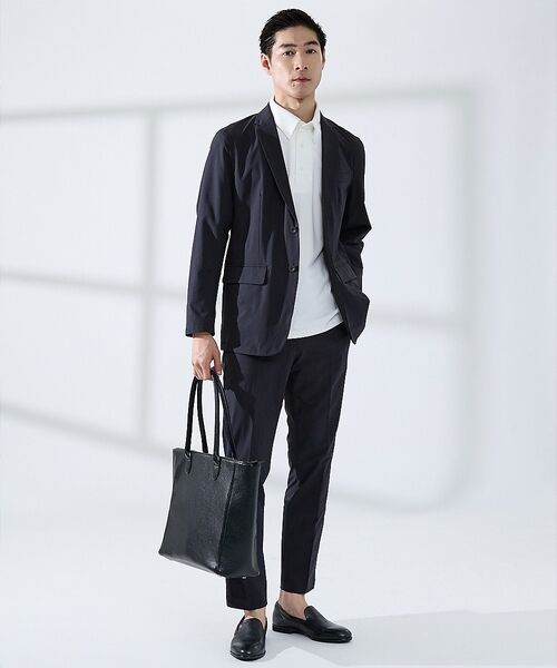 ABAHOUSE / アバハウス ポロシャツ | 【SMART CLOSET】シルケット天竺 ボタンダウン半袖ポロシャツ / 接触 | 詳細12