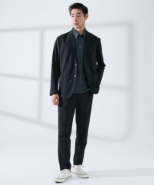 ABAHOUSE / アバハウス ポロシャツ | 【SMART CLOSET】シルケット天竺 ボタンダウン半袖ポロシャツ / 接触 | 詳細18
