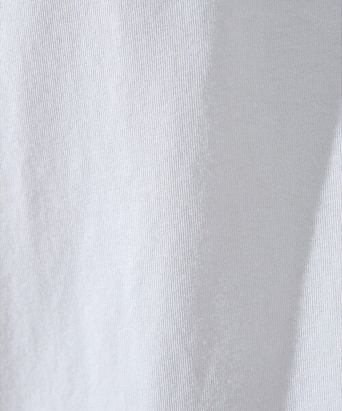 ABAHOUSE / アバハウス Tシャツ | 【SMART CLOSET】シルケット天竺 ワイドリブ Tシャツ / 接触冷感 | 詳細3