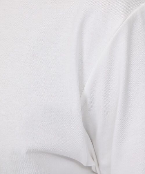 ABAHOUSE / アバハウス Tシャツ | 【SMART CLOSET】シルケット天竺 ワイドリブ Tシャツ / 接触冷感 | 詳細7