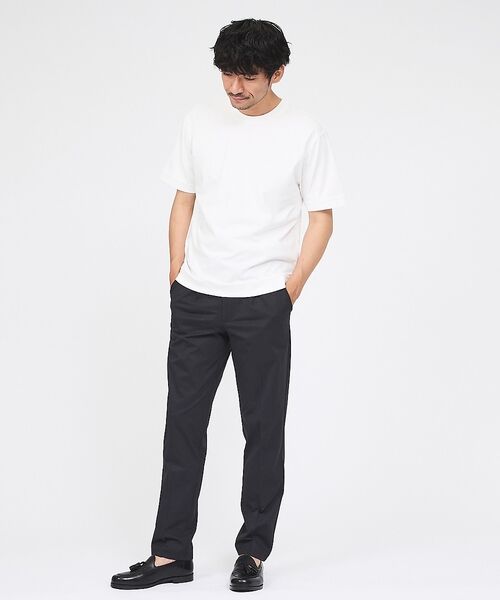 ABAHOUSE / アバハウス Tシャツ | 【SMART CLOSET】シルケット天竺 ワイドリブ Tシャツ / 接触冷感 | 詳細8