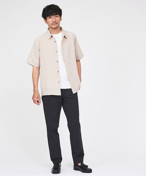 ABAHOUSE / アバハウス Tシャツ | 【SMART CLOSET】シルケット天竺 ワイドリブ Tシャツ / 接触冷感 | 詳細9