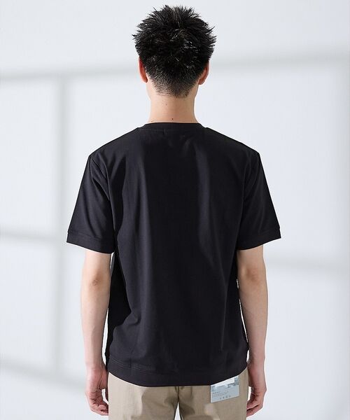 ABAHOUSE / アバハウス Tシャツ | 【SMART CLOSET】シルケット天竺 ワイドリブ Tシャツ / 接触冷感 | 詳細17