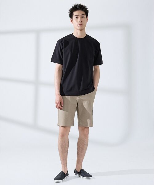 ABAHOUSE / アバハウス Tシャツ | 【SMART CLOSET】シルケット天竺 ワイドリブ Tシャツ / 接触冷感 | 詳細22