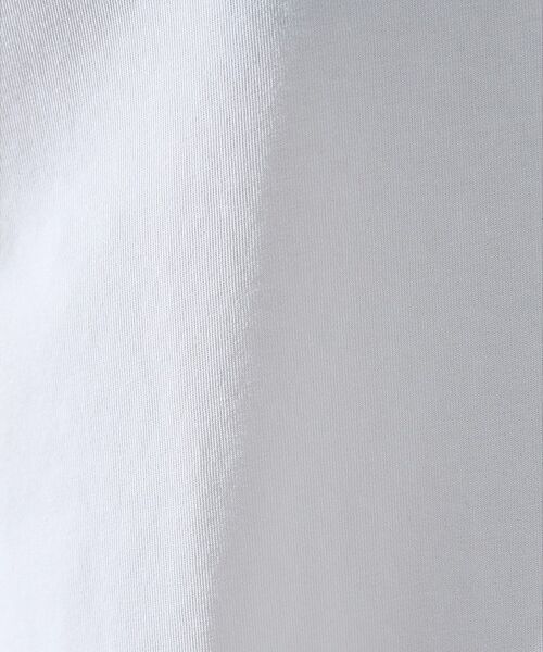 ABAHOUSE / アバハウス Tシャツ | 【SMART CLOSET/WEB限定】シルケット天竺 Vネック 半袖Tシャツ | 詳細3