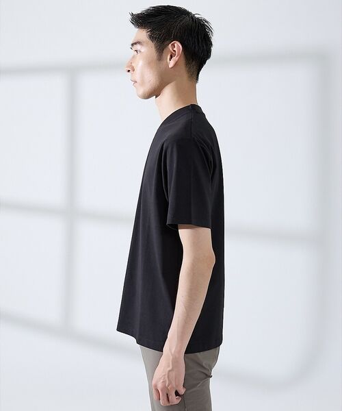 ABAHOUSE / アバハウス Tシャツ | 【SMART CLOSET/WEB限定】シルケット天竺 Vネック 半袖Tシャツ | 詳細21