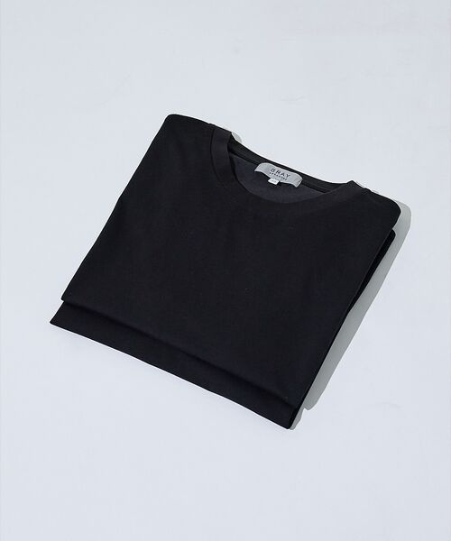 ABAHOUSE / アバハウス Tシャツ | 【SMART CLOSET/2枚セット】接触冷感 シルケット天竺 クルーネック | 詳細8