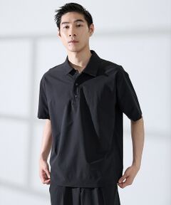 ABAHOUSE / アバハウス ポロシャツ | 【セットアップ対応】360°ストレッチ リップストップ リラックス ポロシャツ/