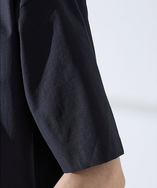ABAHOUSE / アバハウス ポロシャツ | 【セットアップ対応】360°ストレッチ リップストップ リラックス ポロシャツ/ | 詳細12