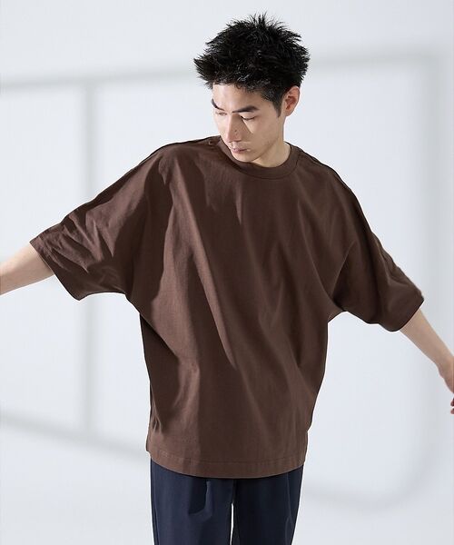 ABAHOUSE / アバハウス Tシャツ | ヘビーウェイト ドルマンバレル Tシャツ | 詳細13
