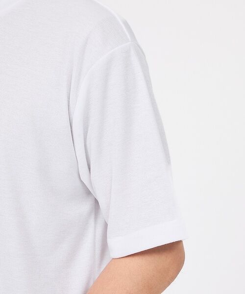 ABAHOUSE / アバハウス Tシャツ | サカリバ レイヤード 半袖Tシャツ | 詳細5