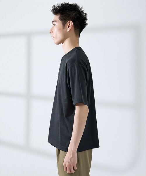 ABAHOUSE / アバハウス Tシャツ | サカリバ レイヤード ヘンリーネック Tシャツ | 詳細12