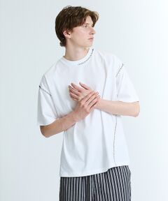 ABAHOUSE / アバハウス Tシャツ | ハンドステッチ 半袖Tシャツ