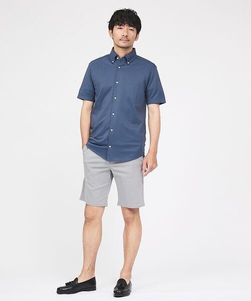 ABAHOUSE / アバハウス ショート・ハーフ・半端丈パンツ | 【セットアップ対応】COOL DRY TOUCH イージー ショートパンツ /接 | 詳細15