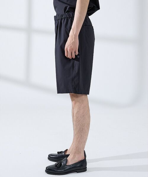 ABAHOUSE / アバハウス ショート・ハーフ・半端丈パンツ | 【セットアップ対応】360°ストレッチ リップストップ リラックス ショートパン | 詳細8