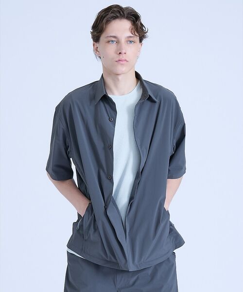 ABAHOUSE / アバハウス シャツ・ブラウス | 【セットアップ対応】CORDURA  ユーティリティ シャツジャケット/軽量 ス | 詳細12